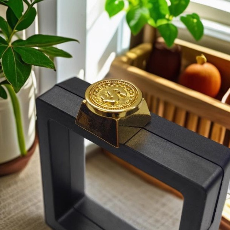 New USD Gold Coin Theme Anime  - đánh giá và giá Gaming Accessories Aesthetic