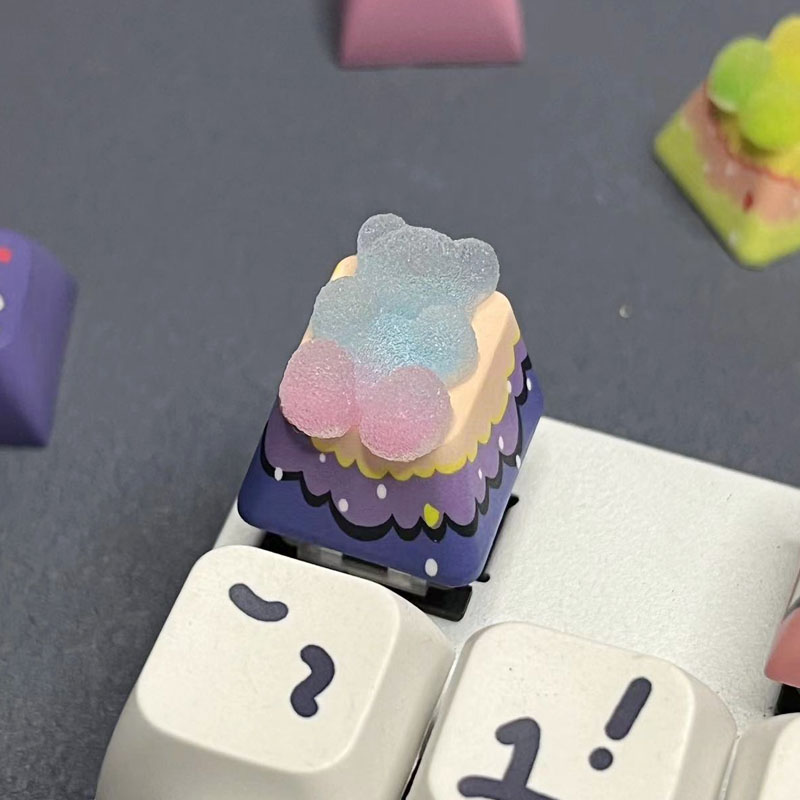 Bear Keycaps Backlight Cherry  - đánh giá và giá Gaming Accessories Aesthetic