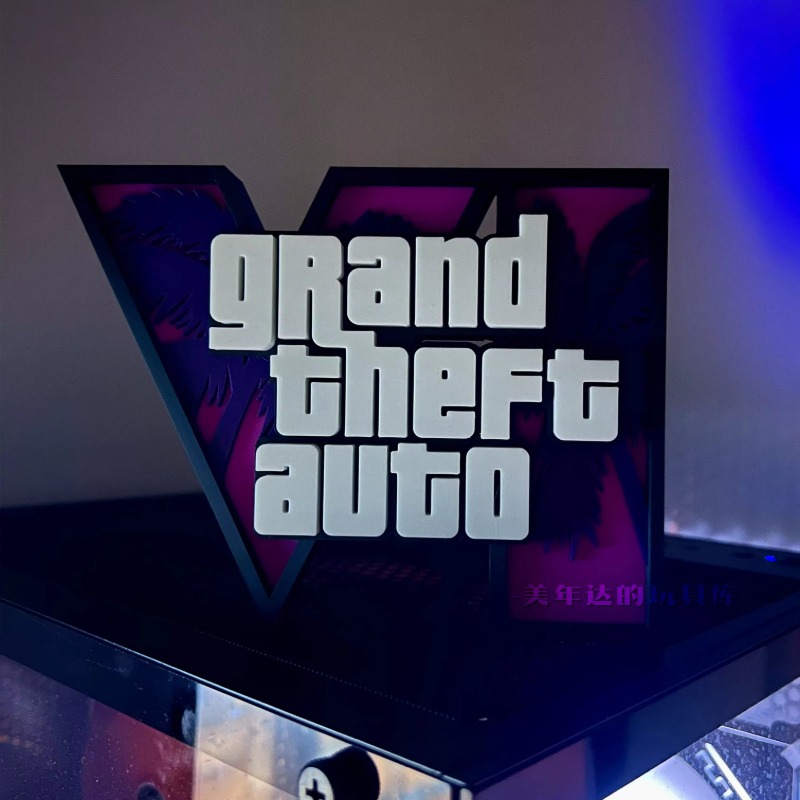Giá đỡ logo GTA 6 Grand Theft  - đánh giá và giá Accessories For Your Gaming Room