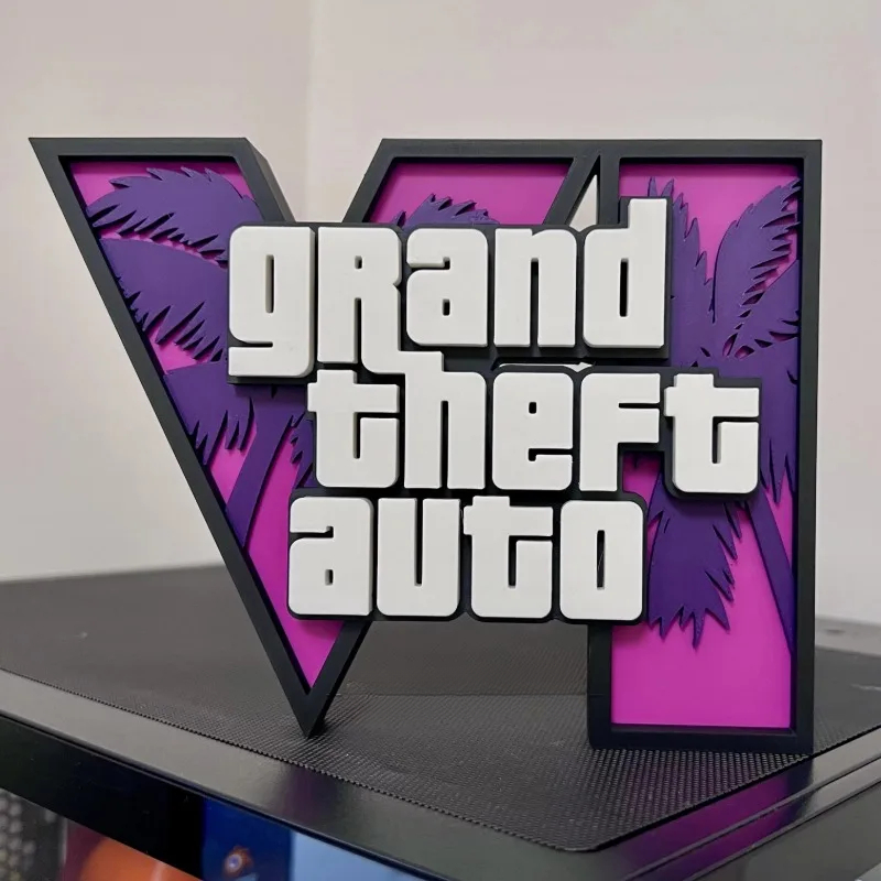 Giá đỡ logo GTA 6 Grand Theft  - đánh giá và giá Accessories For Your Gaming Room